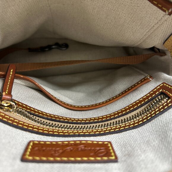 Dooney & Bourke Monogram Backpack (Brown) - Picture 4 of 5